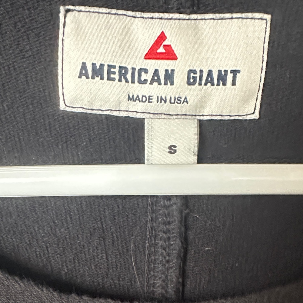 American Giant Black Tee Shirt Dress Small - Picture 2 of 5